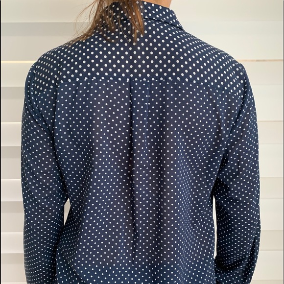 Dark blue button down shirt - Picture 2 of 3